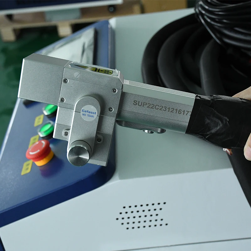 Industrial Laser Removal Machine - SUP22C 휴대용 레이저 클리닝 헤드 신형