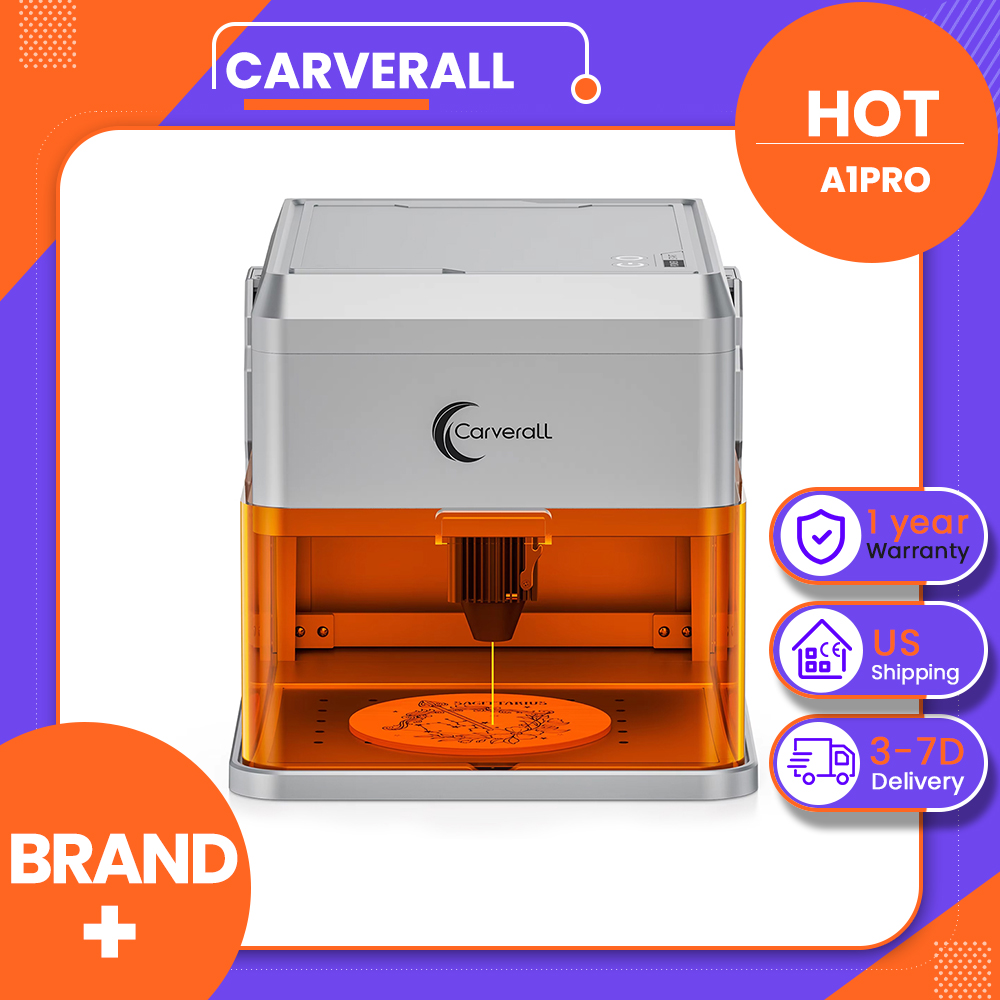 Industrial Handheld Laser Engraver - Carverall A1PRO 10W 레이저 조각기, HD
