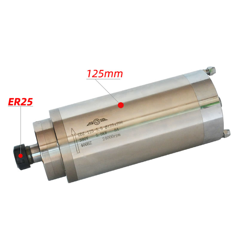 5.5KW CNC 스핀들 모터 220V 380V 수냉식 - Cnc Milling Machine 리뷰 및 가격