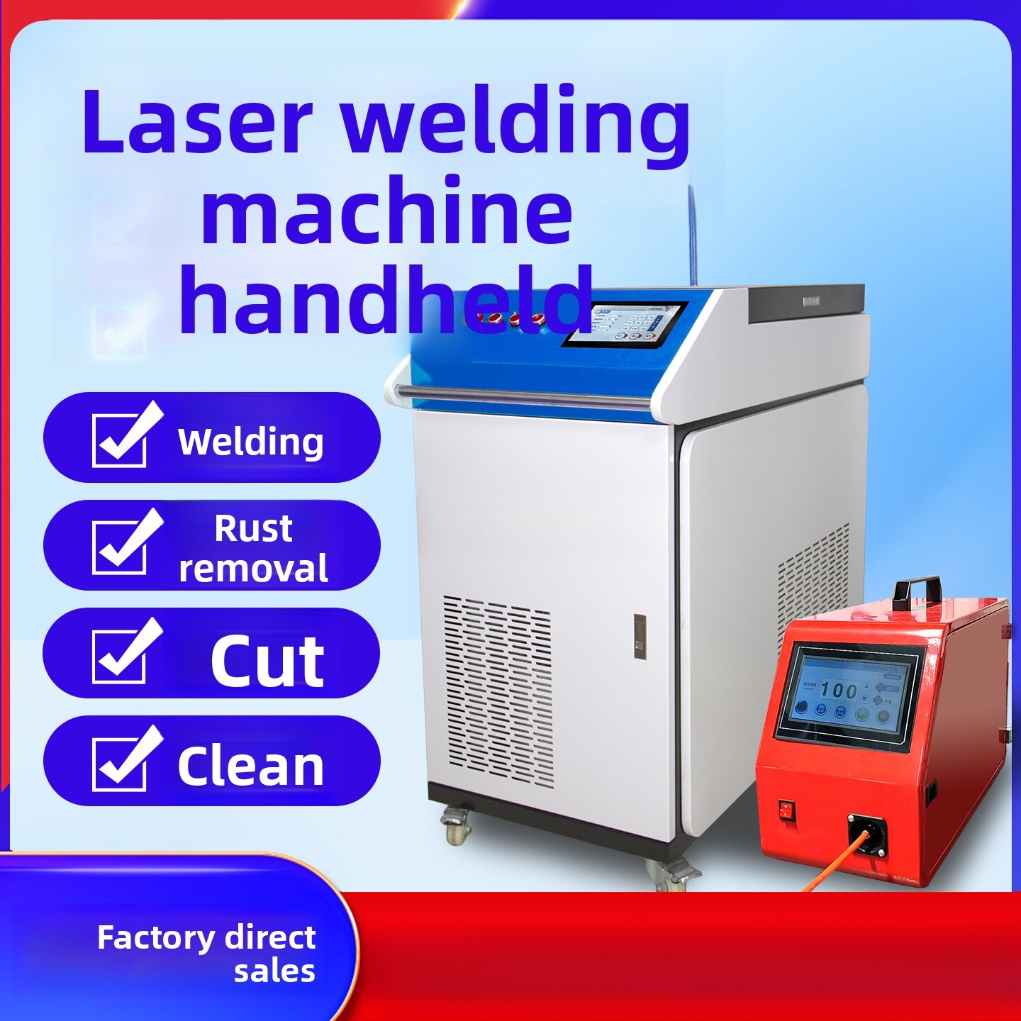 휴대용 산업용 완전 자동 4-in-1 스테인리스 금속  - Industrial Laser Removal Machine 리뷰 및 가격