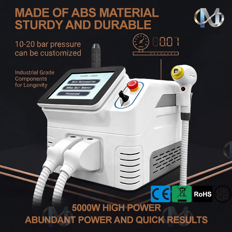 2026 새로운 5000W 2 in 1 소프라노 테크  - Industrial Laser Hair Removal Machine 리뷰 및 가격
