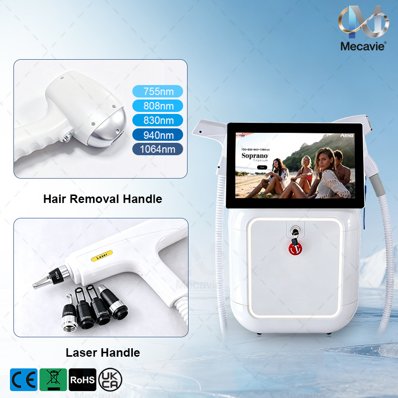 2 IN 1 5000W 다이오드 755 808 830  - Industrial Laser Hair Removal Machine 리뷰 및 가격